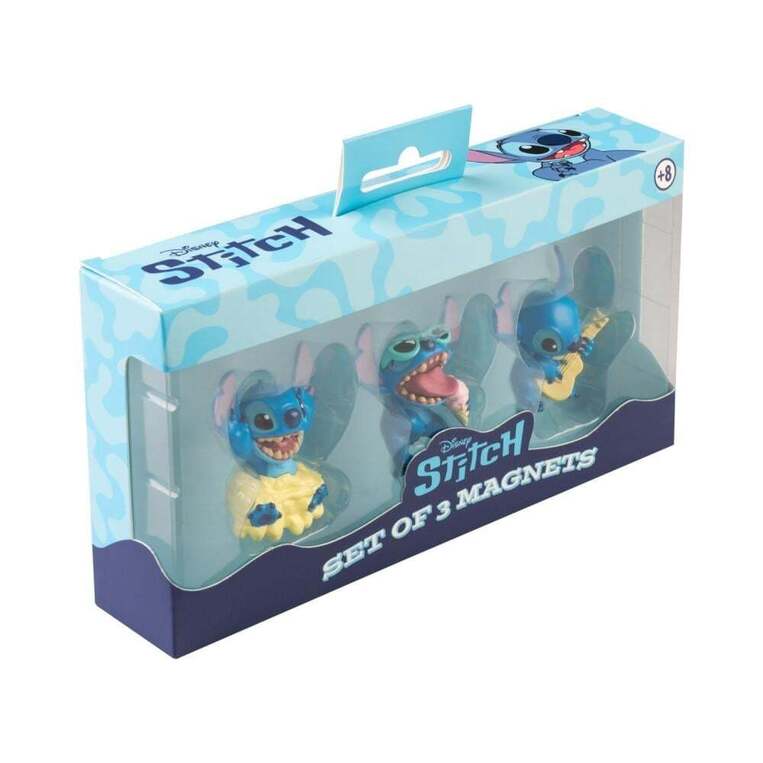Disney Stitch Set 3 3D Magnets - DPT250522