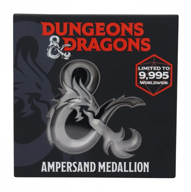 Dungeons & Dragons Limited Edition Ampersand Medallion - HAS-DUN20