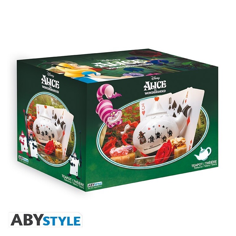 Disney Teapot Alice in Wonderland Queen of Hearts - ABYTAB020
