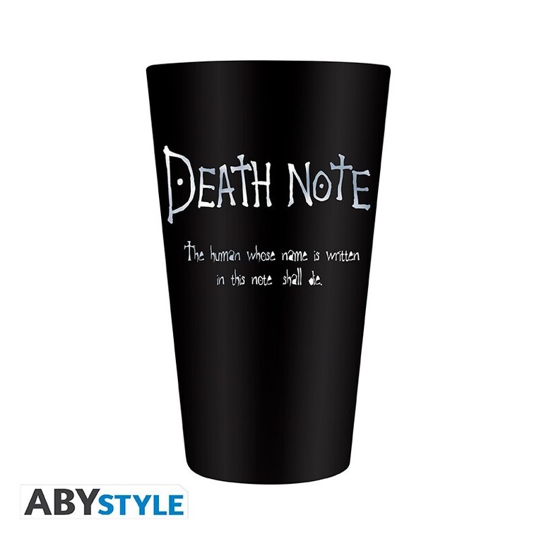 Death Note Large Glass 400ml Ryuk Matte - ABYVER163