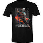 Star Wars The Mandalorian Mando Pose T-Shirt - TS516MAN- L