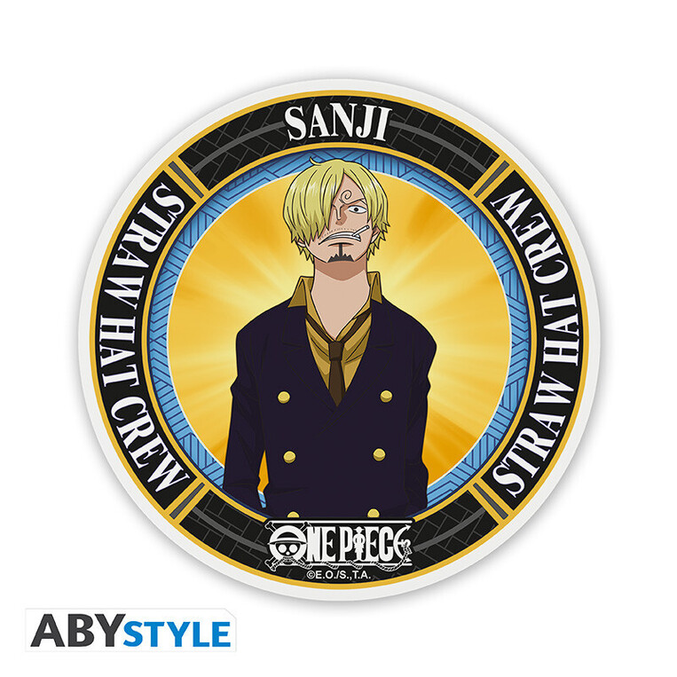 One Piece Ceramic Coasters "Sanji" - ABYCOS037