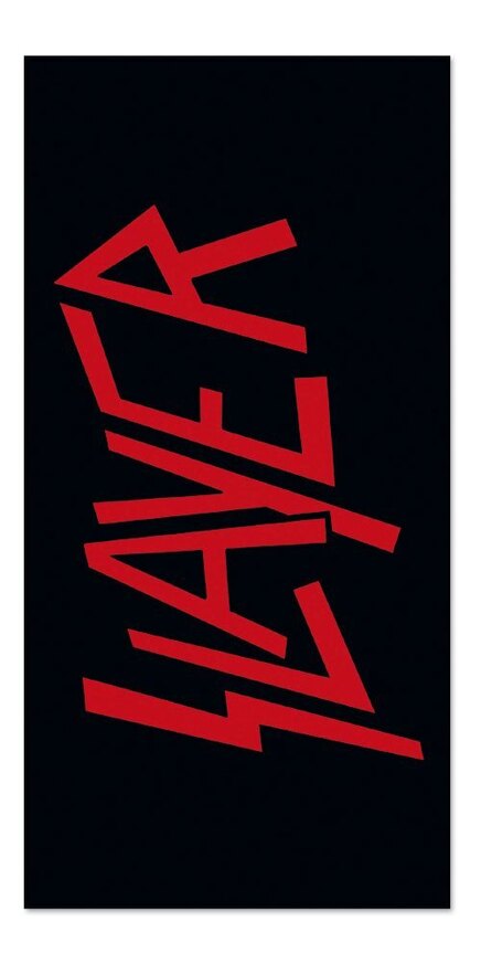 Slayer Towel Logo 150 x 75 cm - KKLBTSL01