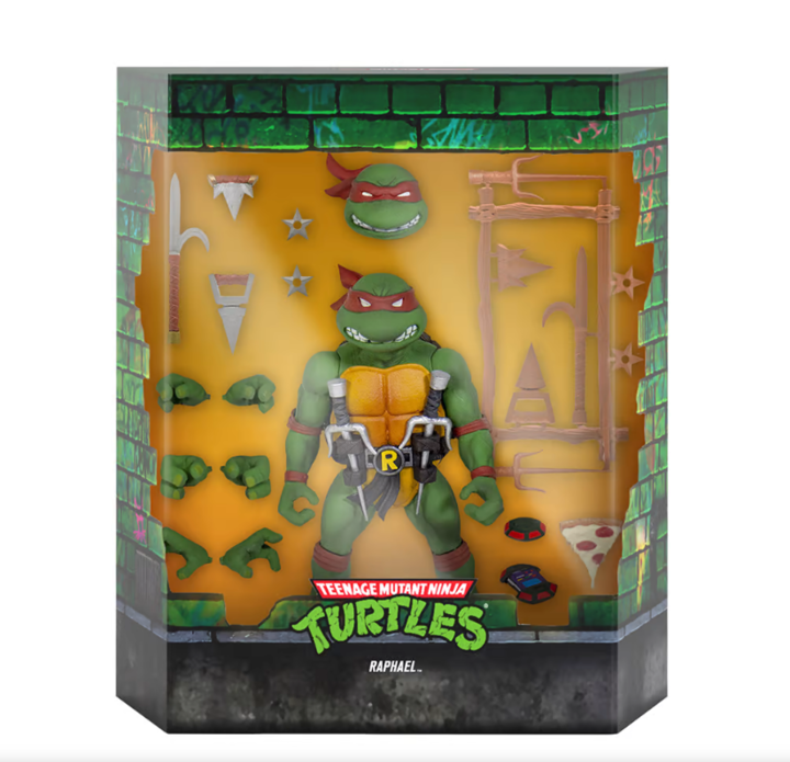 Teenage Mutant Ninja Turtles Ultimates Action Figure Raphael Version 2 18 cm