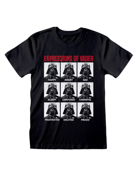 Star Wars: Expressions Of Vader T-Shirt Unisex - SWC00683TSB
