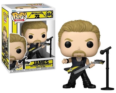 Funko POP! Rocks: Metallica - James (72 Seasons) #484 Figure 