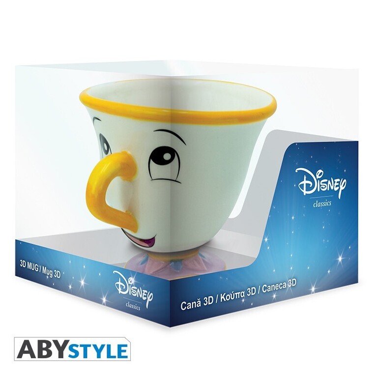 Disney Beauty & the Beast Mug 3D Chip - ABYMUG623