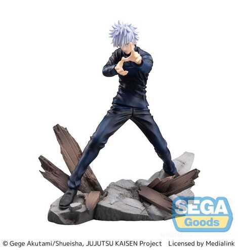 Jujutsu Kaisen Luminasta PVC Statue Satoru Gojo Cursed Technique Lapse - Maximum Cursed Energy Output: Blue 19 cm - SEGA53808