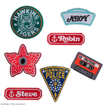 Stranger Things Set of 7 patches Hawkins - CR2280