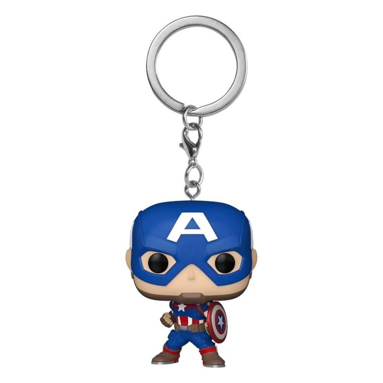 Funko Pocket Pop: Marvel New Classics - Captain America Vinyl Figure Keychain