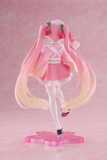 Hatsune Miku PVC Statue Newley Written Sakura Miku Japanese Cafe Ver. Reissue 18 cm - TAITO452033100