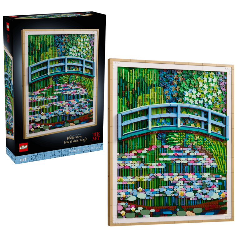 LEGO Claude Monet Bridge Over A Pond Of Water Lilies - 31220