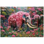Educa Puzzle Floral Elephant 1000 pieces - 020.229