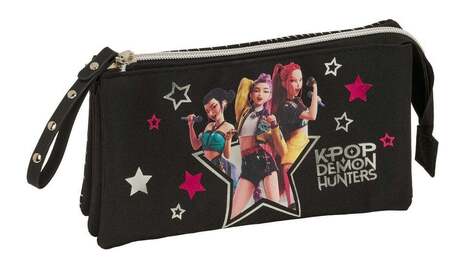 K-POP Demon Hunters Energy Triple Pencil Case - SF65145