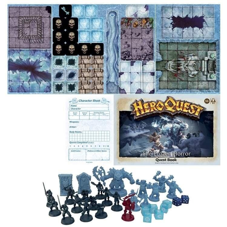 HeroQuest: The Frozen Horror Quest Pack Expansion - F5815
