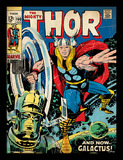 Marvel Comics Thor (Galactus) Wooden Framed 30 x 40cm - FP11025P