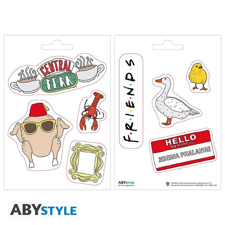 Friends Stickers 16x11cm 2 sheets - ABYDCO882