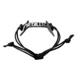 Metallica Wrist Strap: Classic Logo (Metal) - HRWL456