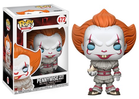 Funko POP! Movies: IT – Pennywise (With Boat) #472 Vinyl Figure