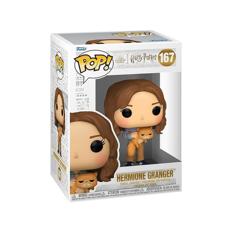 Funko POP! Harry Potter - Hermione Granger with Crookshanks #167 Figure 