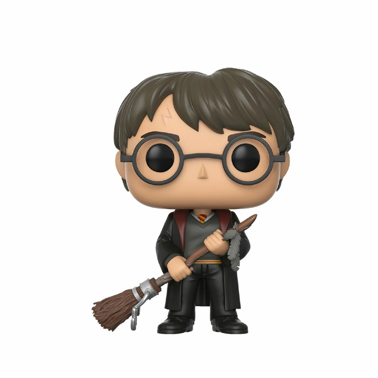 Funko POP! Harry Potter - Harry w/Firebolt & Feather Figure #51