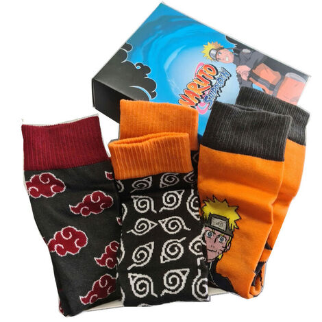 Naruto Shippuden Assorted pack 3 Socks - NW1062