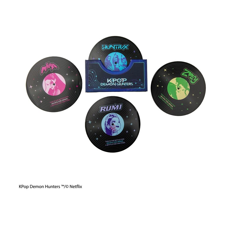 K-Pop Demon Hunters - Hunters & Demons Soundtrack Coasters Set of 4 - CR4120
