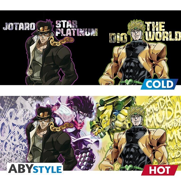 Jojo's Bizarre Adventure - Mug Heat Change - 460 Ml - Jotaro Dio - ABYMUGA447