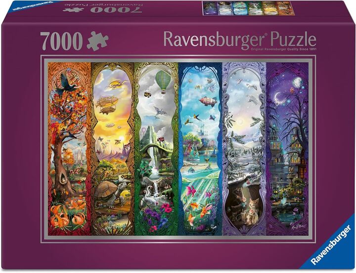 Ravensburger Puzzle The Six Portals 7000 Pcs - 12001422