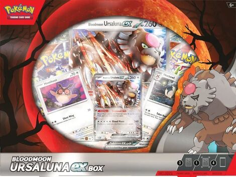 Pokemon Bloodmoon Ursaluna ex Box - POK858819