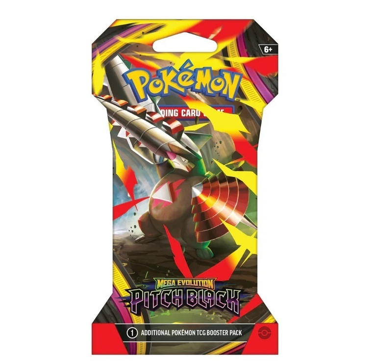 Pokemon TCG Mega Evolution: Pitch Black - Sleeved Booster - POK104243