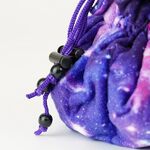 Dice Bag With Compartments Velvet Nebula - FNRL9102