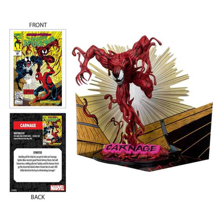 Marvel Collection PVC Statue 1/10 Carnage (The Amazing Spider-Man #362) 18 cm - MCF14808