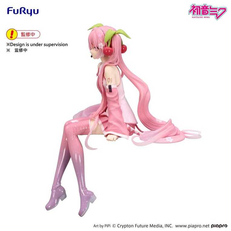 Hatsune Miku Noodle Stopper PVC Statue Sakura Miku 2026 14 cm - FRYU51160