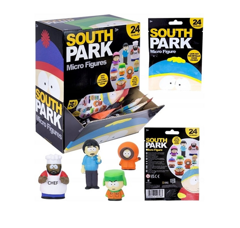 South Park Micro Figures 1-Pack in Blind Bag 3cm - STPMIC1PKF