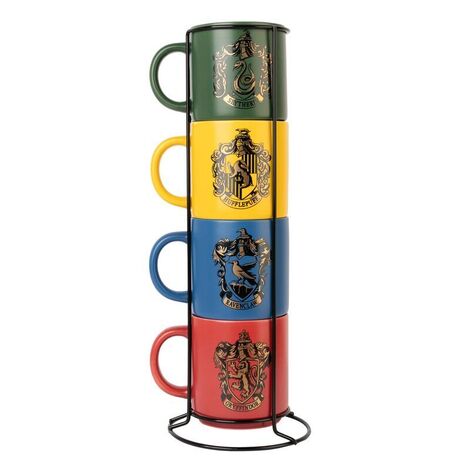 Harry Potter set of 4 Mugs 300ml - NS240105