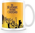 Nightmare Before Christmas Graveyard Scene Yellow Mug - MG24420