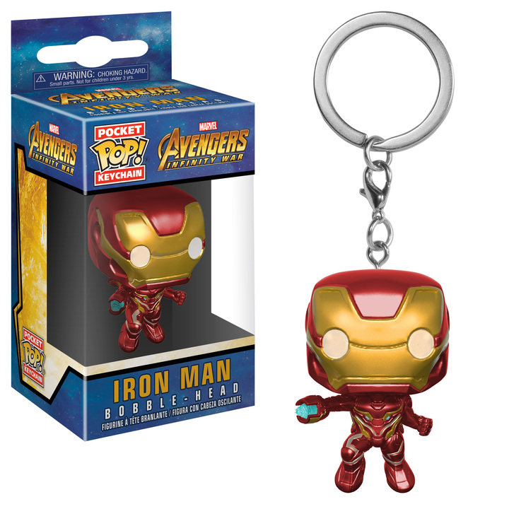 Funko Pocket POP! Keychain Avengers - Iron Man FigureFunko Pocket POP! Keychain Avengers - Iron Man Figure