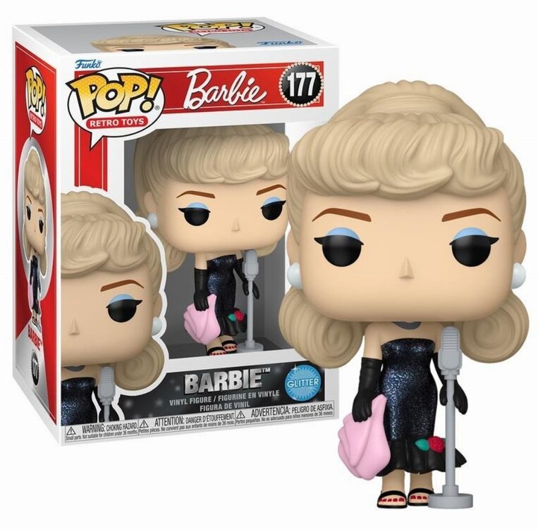 Funko Pop! Retro Toys: Barbie (Glitter) #177 Vinyl Figure