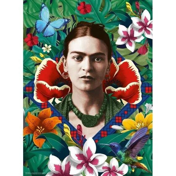 Ravensburger Puzzle: Frida Kahlo - Blooming Fantasy 500pcs - 12001736