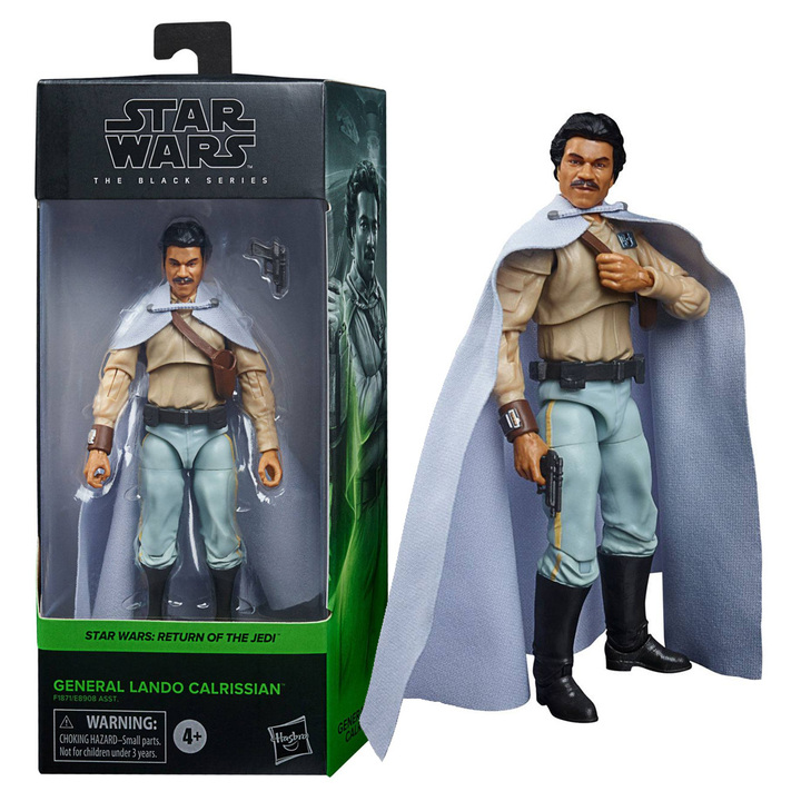 Star Wars The Black Series General Lando Calrissian Return Of Jedi Collectible Figure - F1871