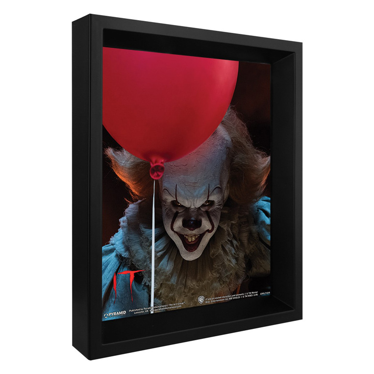 It Framed 3D Effect Poster Pack Pennywise - EPPL71319