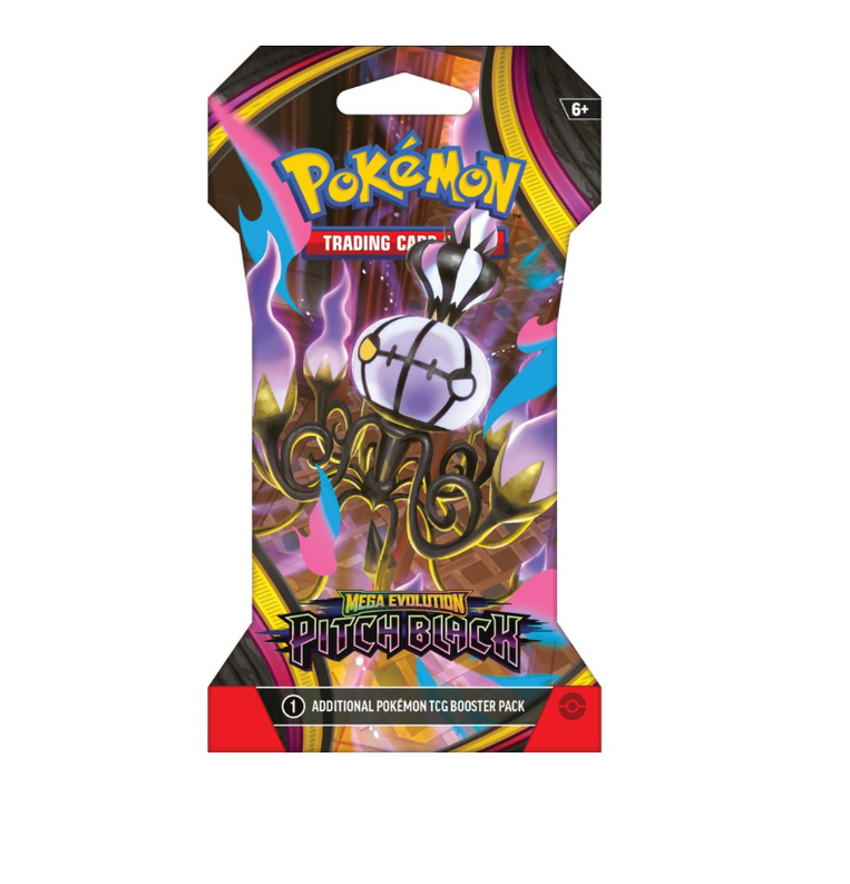 Pokemon TCG Mega Evolution: Pitch Black - Sleeved Booster - POK104243