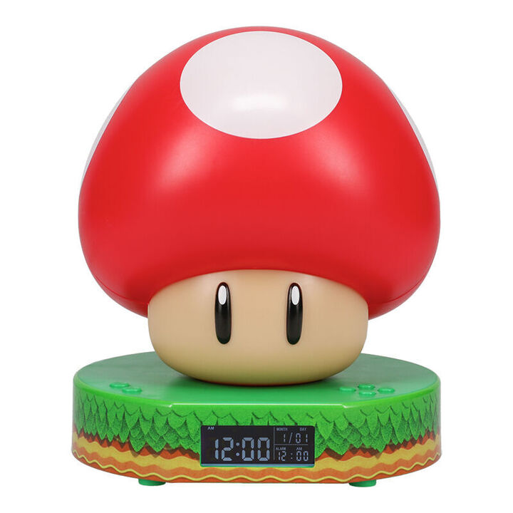 Super Mario - Mushroom Digital Alarm Clock - PP10064NN
