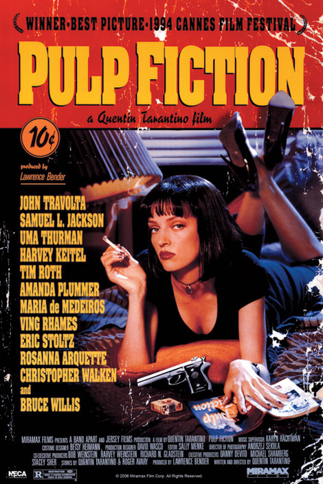 Pulp Fiction - Uma On Bed Maxi Poster - PP30791