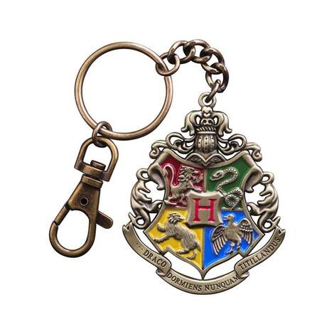 Harry Potter Hogwarts Crest Metal Keychain – NN7681