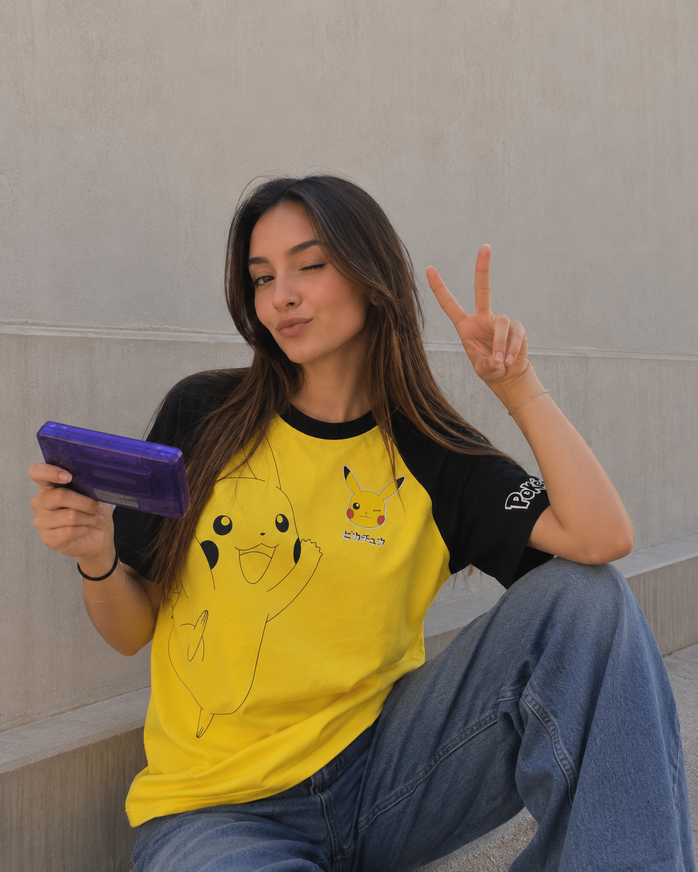 Pokémon Pikachu Loose Fit Unisex T-shirt - TS736585POK