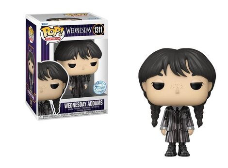 Funko POP! Wednesday - Wednesday Addams (Metallic) #1311 Figure (Exclusive) Figure