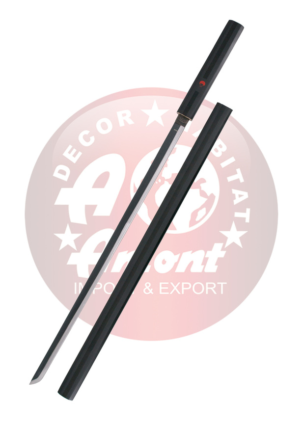 Naruto Shippuden Katana Replica Sasuke Uchiha Black Kusanagi 100 cm - S0277BK
