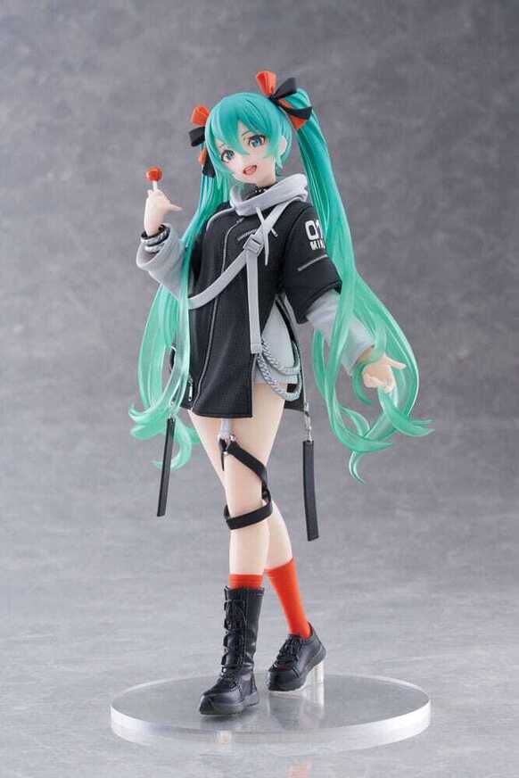 Hatsune Miku Wonderland PVC Statue Fashion Punk Ver. 18 cm - TAPR451767500